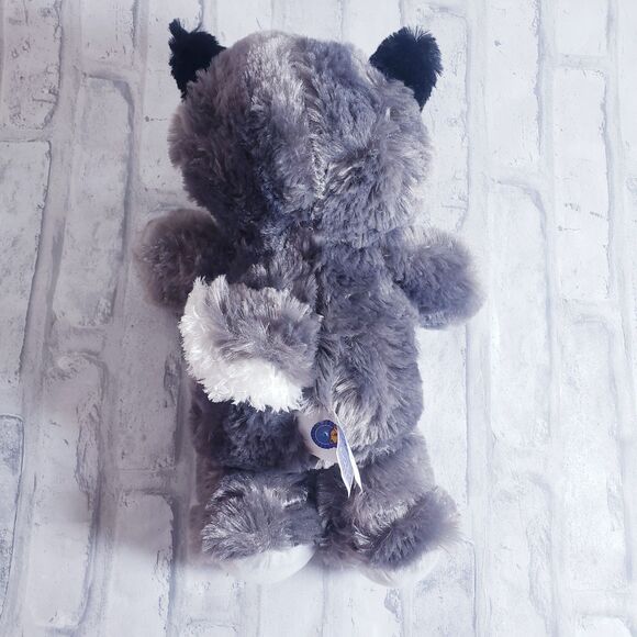 Soft Cuddly Husky Plush Puppy Toy - Picture 4 of 4